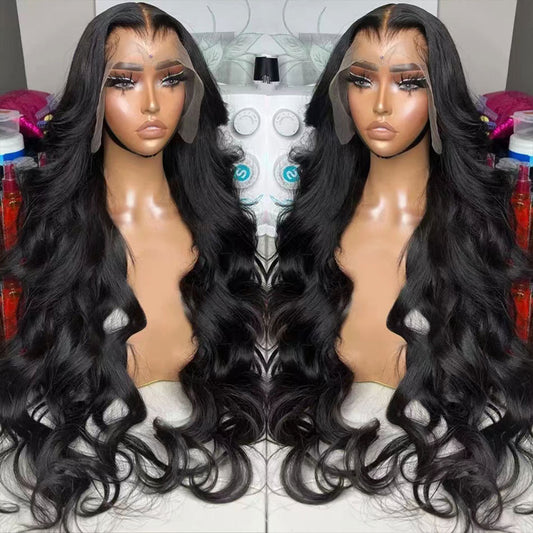 FROST HUMAN HAIR COLLECTION 30 40 Inch Body Wave Lace Front Wigs for Women Human Hair Wigs Brazilian Hair 13x4 Full Hd Lace Frontal Wig Loose Body Wave Wig