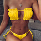 Bikini Pleated Bandeau Swimsuit