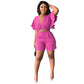 Two Piece Sets for Women Tracksuit Sexy V Neck