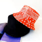 Unisex Cotton Bucket Hat Men Women Cashew Flowers Double-Sided Sun Cap Summer Panama Fashion Fold Sun Fishing Fisherman Hats