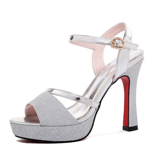 Waterproof Platform High Heels