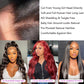 FROST HUMAN HAIR COLLECTION Transparent Body Wave Lace Front Wig 220 Raw Wavy Human Hair Lace Front Wigs Pre Plucked Body Wave Frontal 4x4 Lace Closure Wigs