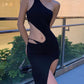 Elegant Lady Sleeveless Mock Neck dress