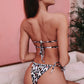 Bikini Pleated Bandeau Swimsuit