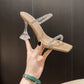 Rhinestone Crystal Stiletto Fashion Sexy Party Transparent High Heels