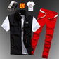 Mens  Casual Denim Vest Jeans Pants Slim Fit Two Piece Set
