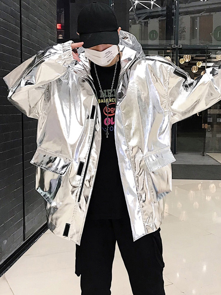 men reflective jacket luxury