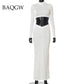 Elegant Long Sleeve Two Piece Dress Set