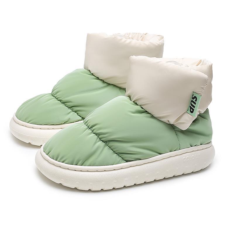 Winter 2022 Platform Warm Fur Shoes for Female Rainproof Cloth Comfortable Soft Plush Chunky Women&#39;s Snow Boot