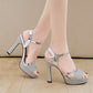 Waterproof Platform High Heels