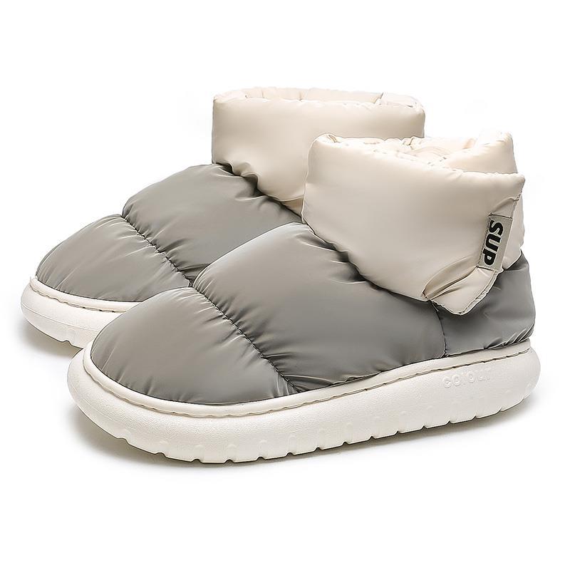 Winter 2022 Platform Warm Fur Shoes for Female Rainproof Cloth Comfortable Soft Plush Chunky Women&#39;s Snow Boot