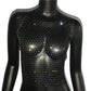 FestivalQueen Diamonds Mesh Cropped Tank Top