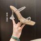 Rhinestone Crystal Stiletto Fashion Sexy Party Transparent High Heels