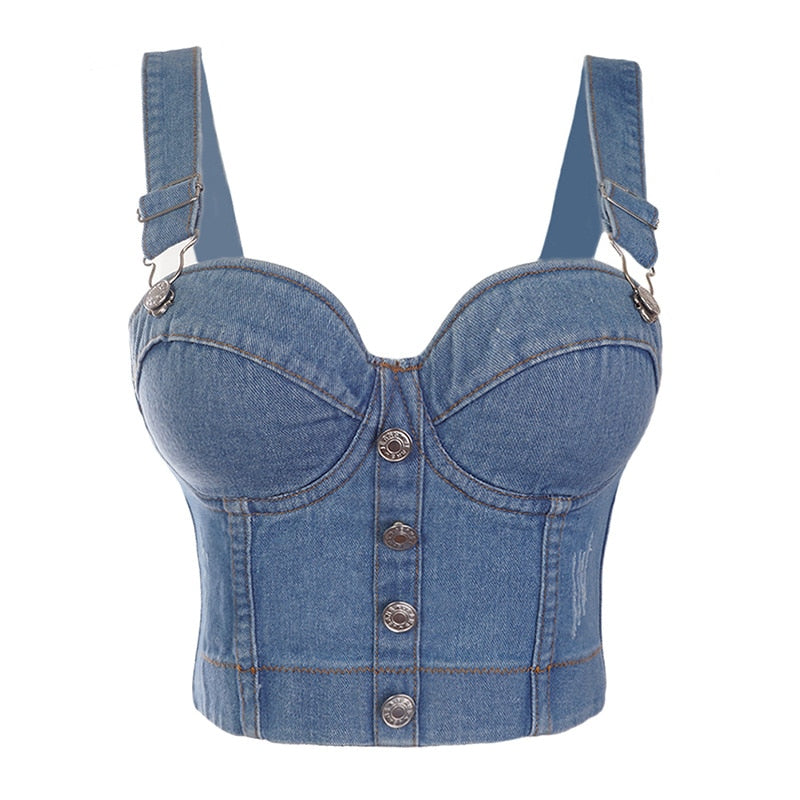 crop top sexy lux style jeans