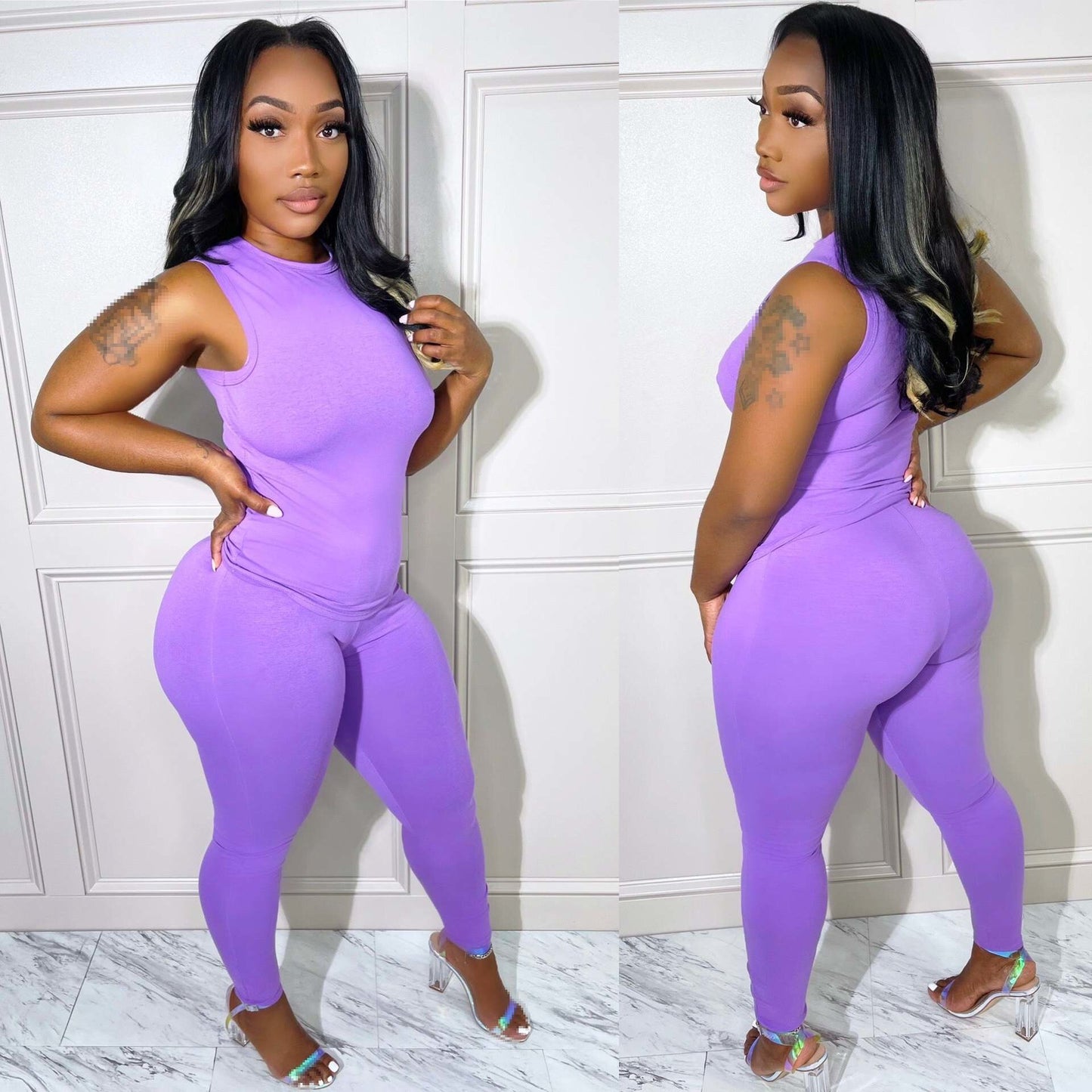 2 piece set women outfit summer time drip