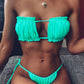 Bikini Pleated Bandeau Swimsuit