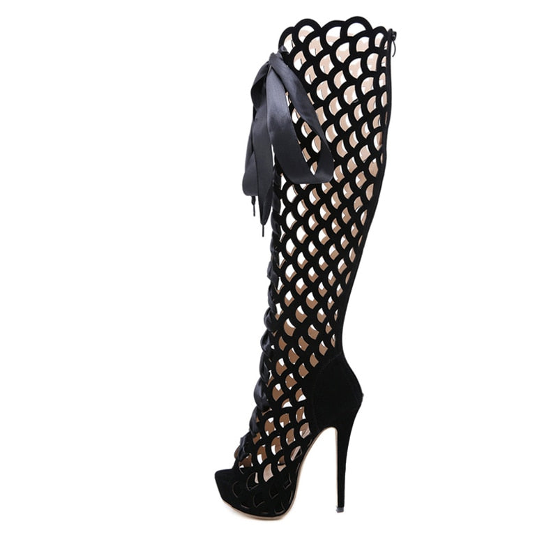 luxury knee boots